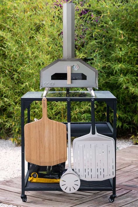 Ooni Pizza Oven, Ooni Pizza, Pizza Oven Recipes, Portable Pizza Oven, Wood Burning Pizza Oven, Wood Fired Cooking, Four A Pizza, Modular Table, Pizza Oven Accessories