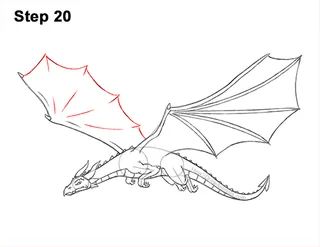 Draw a Dragon Flying Side 20 Cool Dragon Drawings, Skitse Bog, Draw A Dragon, Easy Dragon Drawings, Dragon Poses, Dragon Flying, Fly Drawing, Dragon Base, Cartoon Dragon