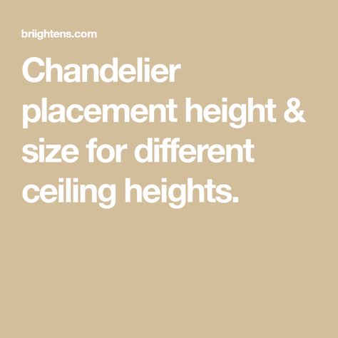 Chandelier placement height & size for different ceiling heights. Living Room Chandelier Vaulted Ceiling, Large Lighting For High Ceilings, Living Room Can Lights, Different Ceiling Heights, Paper Chandelier, Big Chandelier, Dining Table Height, High Ceiling Living Room, Foyer Lighting