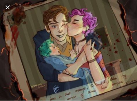 Remus And Tonks, Fan Art Harry Potter, Harry Potter Fanları, Teddy Lupin, Nymphadora Tonks, Harry Potter Next Generation, Art Harry Potter, Dream Cast, Harry Potter Artwork