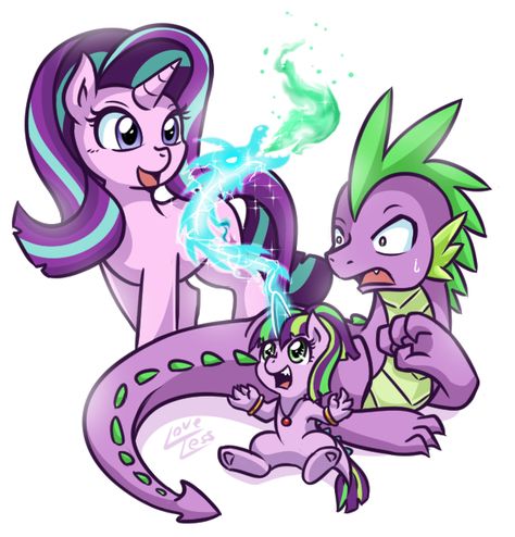 Spike X Starlight, Mlp Spike, Mlp Starlight, Dragon Hybrid, Dragon Magic, Magic Necklace, Awsome Pictures, Dragon Spirit, Magic Dragon