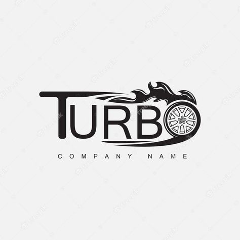 Premium Vector | Turbo logo design vector pictogram Turbo Logo Design, Turbo Logo, Future Logo, Automotive Logo Design, Automotive Logo, Kids Logo, Design Vector, Company Names, Car Stickers