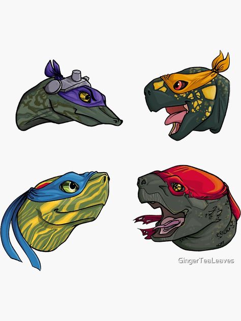 Rottmnt Realistic, Tmnt Realistic, Rottmnt Style, Rottmnt Stickers, Rottmnt Turtles, Arte Ninja, Teenage Mutant Ninja Turtles Artwork, Semi Realistic, Teenage Mutant Ninja Turtles Art