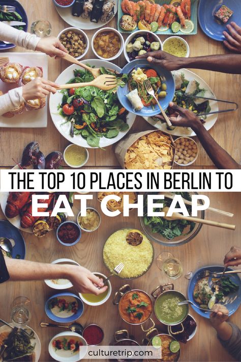 What To Eat In Berlin, Where To Eat In Berlin, Berlin Food Spots, Brunch Berlin, Berlin Shopping, Cheap Breakfast, Vegan Dumplings, Cheap Lunch, Eat On A Budget