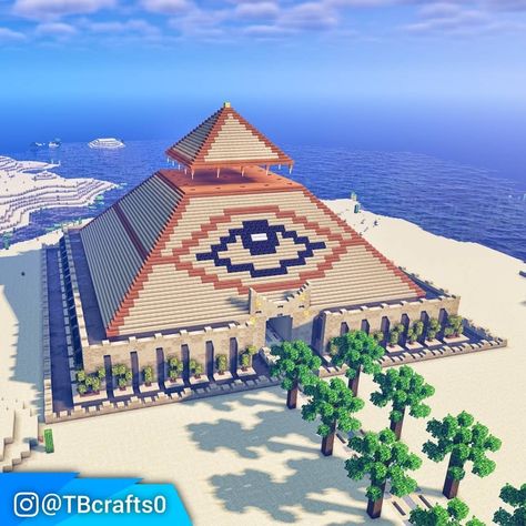 Minecraft Pyramid, Minecraft Medieval Buildings, Mansion Minecraft, Minecraft Castle Blueprints, Minecraft Kingdom, Minecraft Images, Easy Minecraft Houses, Minecraft House Tutorials, Minecraft Castle