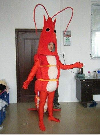 Sea Animal Costumes Adult Shrimp Mascot Costumes - China Shrimp Costume, Adult Shrimp Costume | Made-in-China.com Sea Animal Costumes, Shrimp Costume, Butter Costume, Under The Sea Costumes, Theme Costumes, Illusion Costumes, Lobster Costume, Muppets Party, Sea Costume