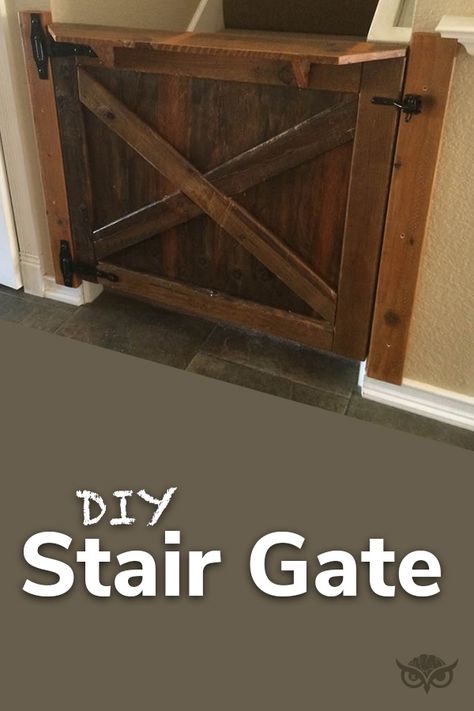 vintage looking wooden gate Wooden Gate Designs For Room, Stair Gate Diy, Diy Gates, Wooden Stair Gate, Wooden Gate Designs, Diy Dog Gate, Farmhouse Stairs, Vinyl Gates, Kitchen 2023