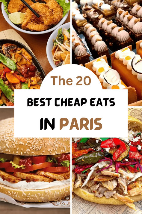 Looking for a cheap eat in Paris? Then check out our guide to the 20 best cheap eats in Paris. Meals from 8 to 15 Euros. Cheap Eats Paris, Paris Street Food, Paris Food Guide, Paris Cheap, Food In Paris, Secret Paris, Paris Eats, French Trip, Eat In Paris