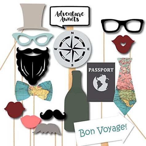 Adventure Awaits Globe Map Photobooth Props - for Travel ... https://smile.amazon.com/dp/B07B8RNH8W/ref=cm_sw_r_pi_dp_U_x_MUDACb8MZDNCK Bon Voyage Party, Globe Map, Travel Party Theme, Photobooth Props, Wedding Photo Booth Props, Graduation Party Themes, Yosemite Wedding, Destination Wedding Photos, Travel Theme Wedding