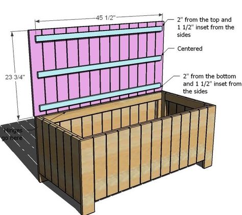 Diy Bank, Outdoor Furniture Storage, Pool Storage, Outdoor Storage Bench, Diy Storage Bench, Deck Storage, Diy Storage Boxes, Bench Plans, Diy Bench