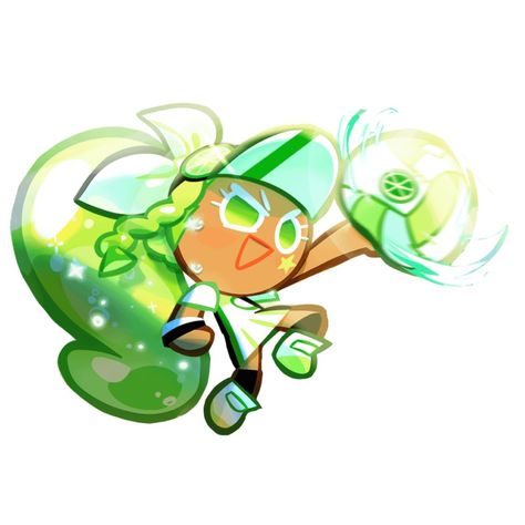 Lime Cookie Run, Cookie Run Ovenbreak, Lime Cookies, Pfp Ideas, Cookie Run, Art Inspo, Biscuits, Cd, Art