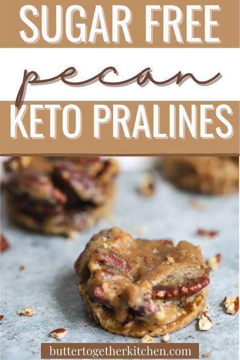 Pecan Pralines Recipe, Pralines Recipe, Praline Recipe, Low Carb Candy, Pecan Praline, Keto Candy, Keto Sweets, Pecan Pralines, Low Carb Sweets