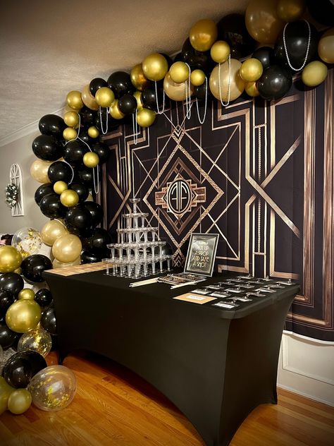 Party Tips | Murder At The Juice Joint | 1920S Murder Mystery Game Speakeasy Party Games, Roaring 20s Party Decorations Gatsby, Mystery Party Theme, 1920s Dinner Party, 1920s Decorations, 1920s Party Theme, 1920s Party Decorations, 20s Theme Party, Gangster Party