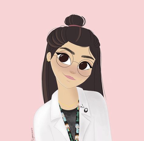 Pharmacist Drawing, Science Girl Aesthetic, Female Scientist Aesthetic, Scientist Drawing, Biology Girl, Scientist Cartoon, Girl Scientists, Girl Draw, Science Girl