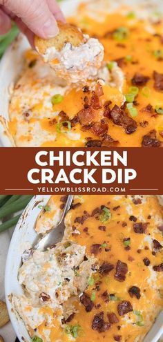 Country Food, Sauces Recipes, Chicken Dip Recipe, Chicken Appetizers, Fingerfood Party, Country Cook, Creamy Dip, Friends Food, Dipping Sauces