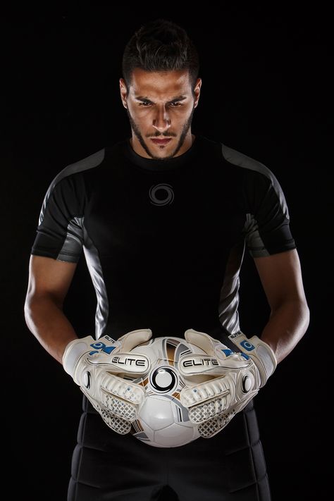 Elite sport on Behance Media Day Poses Soccer Goalkeeper, Goalkeeper Photoshoot, Soccer Photography Ideas, Sports Portrait Photography, Soccer Photography Poses, Soccer Senior Pictures, Sports Action Photography, Athletic Photoshoot, Soccer Shoot