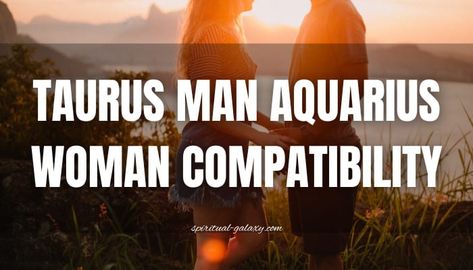 A Taurus and Aquarius couple can work things out. Both of you have the means to exert independence in your daily routine.  As a result, both of you can depend on each other without hesitation. Aquarius And Taurus Relationship, Taurus Man Aquarius Woman, Aquarius And Taurus, Taurus Relationships, Taurus Compatibility, Aquarius Compatibility, Taurus And Aquarius, Relationship Compatibility, Aquarius Horoscope