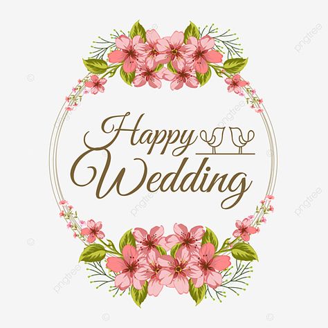 Ucapan Happy Wedding Card, Happy Wedding Template, திருமண வாழ்த்துக்கள், Ucapan Wedding, Happy Wedding Card, Wedding Clipart Free, Bunga Wedding, Border Painting, Diy Cake Topper Birthday