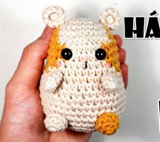 PATRONES AMIGURUMI GRATIS: PATRON GRATIS HAMSTER AMIGURUMI 62355 Hamster Crochet, Hamsters, Amigurumi, Internet, Crochet