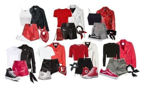 Bikers Teen Beach Movie, Girl Biker Costume, Teen Beach Movie Outfits Biker, Teen Beach Movie Bikers, Teen Beach Movie Outfits, Teen Beach Movie Costumes, Team Beach Movie, Surfer Girl Outfits, Biker Costume