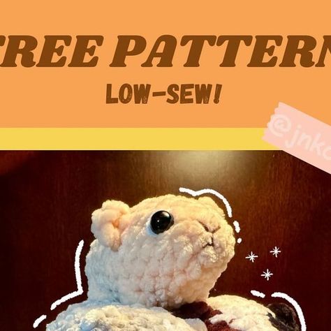 Instagram Free Crochet Pattern, Crochet Guinea Pig Pattern Free, Market Patterns, How To Start Crochet, Start Crochet, Crochet Baby Projects, Instagram Pattern, Easy Crochet Animals, Crochet Eyes