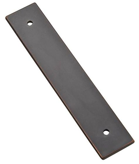 Product ID 86435 Back Plate, Cabinet Pull, Oil Rubbed Bronze, 4 Inch, Art Deco, Home Improvement, Art