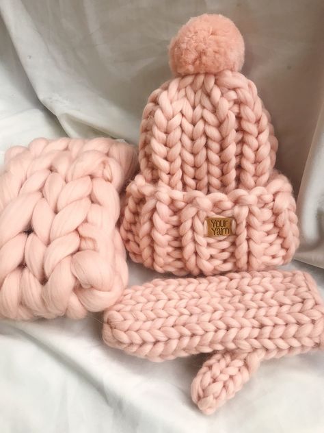 Chunky Wool Crochet, Chenille Hats, Beanie Pom Pom, Chunky Knit Beanie, Crochet Mask, Knitted Hats Kids, Crochet Kids Hats, Chunky Beanie, Chunky Knit Hat