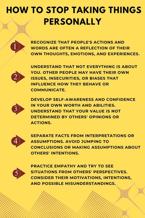 Don't Take Anything Personally, How To Take Things Less Personally, How To Manage Your Emotions, Not Taking Things Personally, How To Stop Taking Things Personally, How To Not Take Things Personally, Stop Taking Things Personally, Taking Things Personally, Positive Personality