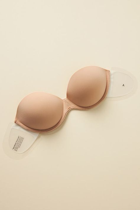 Polyester, elastane Side adhesive wings securely hold the bra in place Hand wash Imported | Go Bare Backless Strapless Bra by Fashion Forms in White, Women's, Polyester/Elastane at Anthropologie Strapless Backless Bra, Wired Bra, Backless Bra, Fashion Forms, Strapless Bra, Bra Lingerie, Anthropologie, Hand Wash, Lingerie