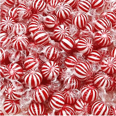 Vintage Candy Aesthetic, Peppermint Aesthetic, Peppermint Balls, Peppermint Forest, Candy Buffet Party, Red Christmas Balls, Fairytale Food, 25 Aesthetic, Candy Aesthetic