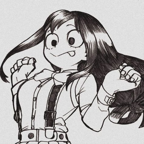 uraraka and tsu Uraraka And Tsuyu Matching Pfp, Uraraka And Deku Fanart, Mha Matching Pfp Manga, Froppy Tsuyu Manga, Mangá Icons Mha, Tsu X Uraraka, Uraraka Header, Toga And Uraraka Matching Icons, Mha Pfp Matching