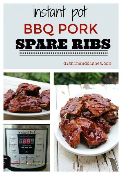 Instant Pot BBQ Pork Spare Ribs Pork Spare Ribs Instant Pot, Spare Ribs Instant Pot Recipe, Spare Ribs In The Instant Pot, Instant Pot Pork Spare Ribs Bone In, Instant Pot Spare Ribs, Bbq Pork Spare Ribs, Pork Spareribs, Recipes Bbq, Pork Spare Ribs