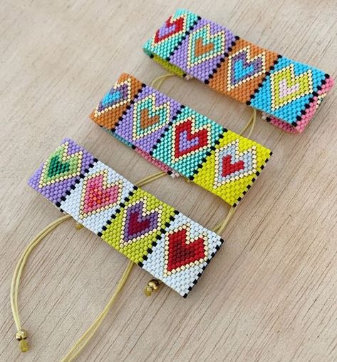 Diy Bracelets Tutorials, Miyuki Bracelet, Diy Bracelets Patterns, Bracelet Tutorial, Brick Stitch, Handmade Accessories, Bracelet Patterns, Diy Bracelets, Beading Patterns