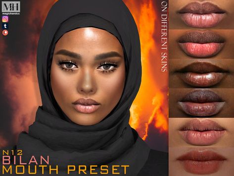 The Sims 4 Cc Ski Mask, Lip Preset Cc Sims 4, Sims 4 Cc Lips Shape Patreon, Black Sims 4 Cc Lip Preset, Sims 4 Men Lip Presets, Realistic Teeth Sims 4 Cc, Big Lip Presets Sims 4 Cc, Sims 4 Natural Lips, Sims 4 Cc Skin Details Realistic Eyes