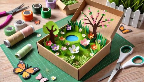 Diy Pop Up Book, English Advanced, Pbl Projects, Weather Seasons, Pollinator Garden, Sorting Activities, Up Book, Pop Up Book, Creative Painting