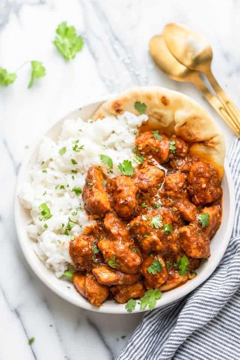 Easy Butter Chicken Ayam Mentega, Easy Butter Chicken, Butter Chicken Recipe Easy, Milk Street, Easy Butter, Butter Chicken Recipe, Creamy Tomato Sauce, Indian Dishes, Butter Chicken