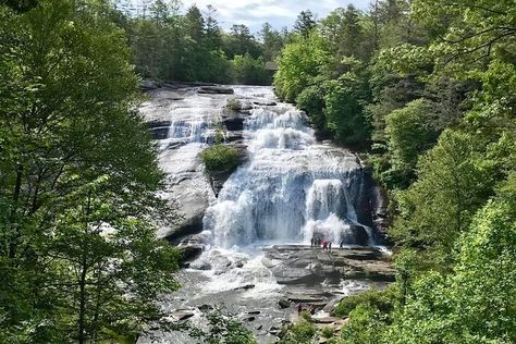 Cashiers North Carolina, North Carolina Hiking, Cashiers Nc, Waterfall Hike, Hiking Places, Forest Poster, North Carolina Travel, Pisgah National Forest, Nc Mountains