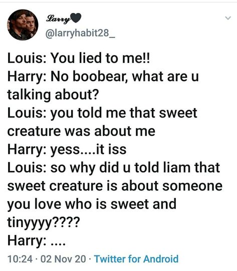 Larry Stylinson Fanfiction Stories, Larry Stylinson Imagine Stories, Larry Stylinson Incorrect Quotes, Larry Texts, Larry Conversation, Larry Imagines, Larry The Lobster, One Direction Fandom, One Direction Jokes