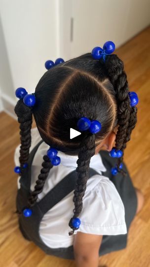 34K views · 3.6K reactions | Twists & Bobbles 💙 #backtoschoolhairstyles | The Curly Hair Coach | Jhené Aiko · guidance Colorful Easter Table, Toddler Braids, Jhené Aiko, Jhene Aiko, Back To School Hairstyles, Easter Hairstyles, Kids Hairstyles, Curly Hair, Curly Hair Styles