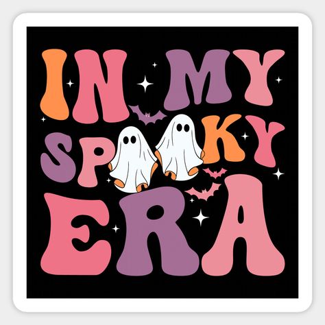 Spooky Groovy Era Shirt. -- Choose from our vast selection of stickers to match with your favorite design to make the perfect customized sticker/decal. Perfect to put on water bottles, laptops, hard hats, and car windows. Everything from favorite TV show stickers to funny stickers. For men, women, boys, and girls. Spooky Groovy, Spooky Funny, Pink Halloween, Hard Hats, Funny Stickers, Custom Stickers, Favorite Tv Shows, Water Bottles, For Men