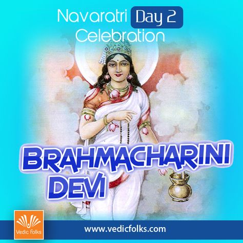 #Navaratri‬ Day2 - Brahmacharini Devi  ‪#Navdurga  Navaratri Day2 is Dwitiya and was celebrated for the Goddess Brahmacharini Devi.  She appeared with two armed, clad in white and carries a rudraksha mala and sacred Kamandalu. People who pray her with full devotion and meditate, she showers us with many blessings. She purifies our soul and mind totally.  Know more about Navaratri Second day and Goddess Brahmacharini Devi --->http://goo.gl/i6CAmz Brahmacharini Devi, Goddess Brahmacharini, Hindu Worship, Rudraksha Mala, Festivals Of India, Navratri Images, Lord Shiva Statue, Shiva Statue, Second Day