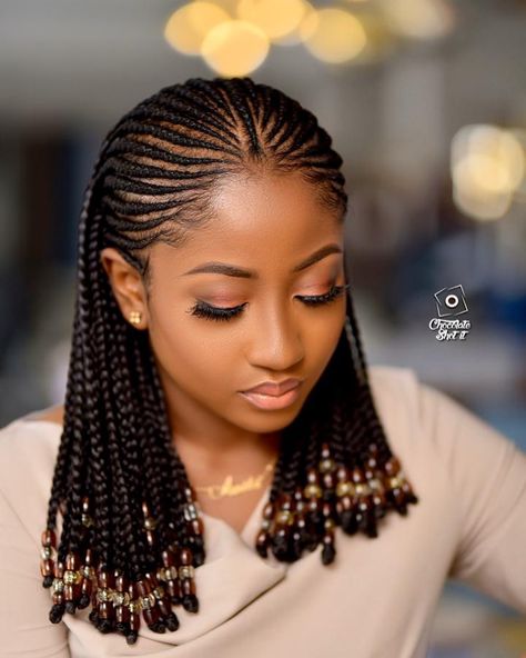 19 Hottest Ghana Braids - Ideas for 2021 Bob Braids Hairstyles, Short Box Braids Hairstyles, Twisted Hair, Short Box Braids, Ghana Braids, Bob Braids, African Hair Braiding Styles, Braided Cornrow Hairstyles, Braids Hairstyles Pictures