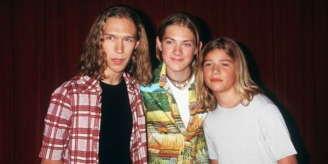 See What the Youngest Hanson Brother Looks Like Now  - Redbook.com Classic Rock Artists, Hanson Brothers, Ronan Keating, Zac Hanson, Taylor Hanson, 90s Teen, Brian Littrell, Kevin Richardson, Light Up Sneakers