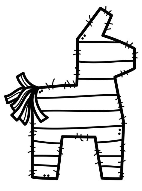 Pinata Worksheet, Sombrero Coloring Page, Fiesta Activities For Preschool, 16 De Septiembre Craft Ideas For Kids, Mexican Crafts For Preschool, Mexican Activities For Kids, Mexico Preschool Activities, Fiesta Crafts For Kids, Mexico Crafts For Preschool