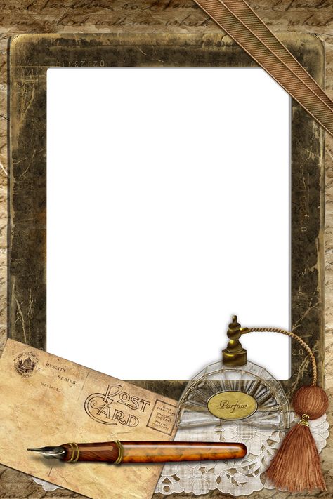 Vintage Collage Frame ~ ZIBI SCRAP 1 Clipart, Printable Frames, Retro Frame, Free Printable Stationery, Old Paper Background, Certificate Design Template, Vintage Borders, Frame Png, Collage Vintage