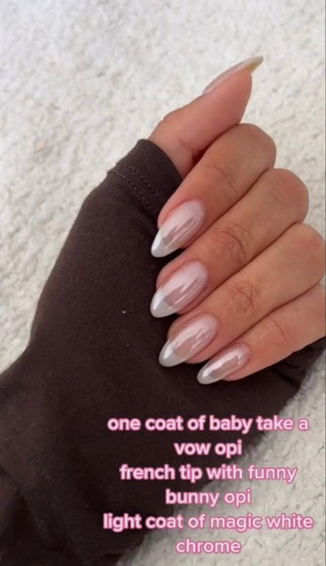 White Seashell Nails, Bach Trip Nails, Short Almond Nails Designs 2024, Funny Bunny French Tip, Mail Inspo 2024, Bachelorette Nail Ideas, Simple Chic Nails, Nails For Engagement Pictures, Bridal Shower Nails