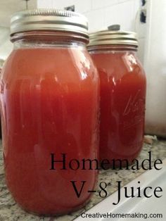 Canning Beet Juice, Spicy V8 Juice Recipe For Canning, V8 Juice Canning Recipe, Spicy Tomato Juice Recipe, Spicy V8 Juice Recipe, Canned V8 Juice Recipe, Homemade V8 Juice, Canning Tomato Juice, Homemade Tomato Juice