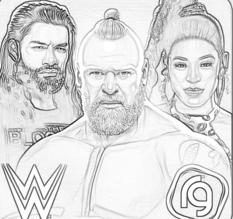 Wwe Coloring Pages, Peanuts Wallpaper, Outline Drawings, Seth Rollins, Free Coloring Pages, Colouring Pages, Free Coloring, Color Me, Wwe