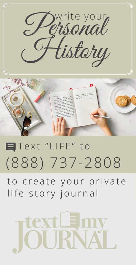 50 Questions to Start Your Personal History | TextMyJournal 50 Questions, Family History Book, History Book, Personal History, Private Life, Life Story, Lesson Ideas, Life Stories, Family History