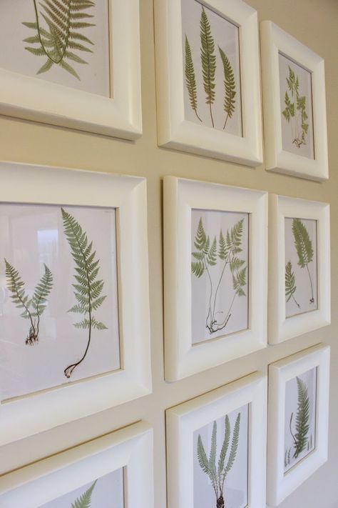 Free Greenery Printables, Wall Gallery Layout, Fern Printables, Craft Room Inspiration, Free Botanical Prints, Gallery Layout, Botanical Printables, Printables Ideas, Gallery Wall Layout